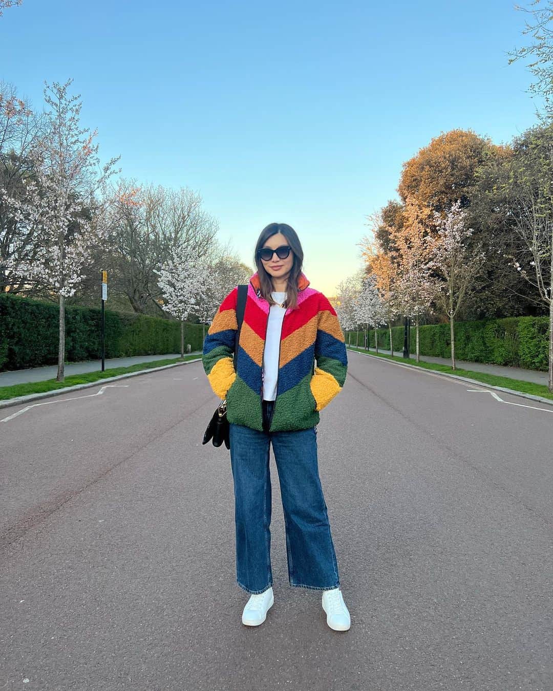 ジェンマ・チャンのインスタグラム：「Spring 🌸 Hope you’re having a lovely weekend」