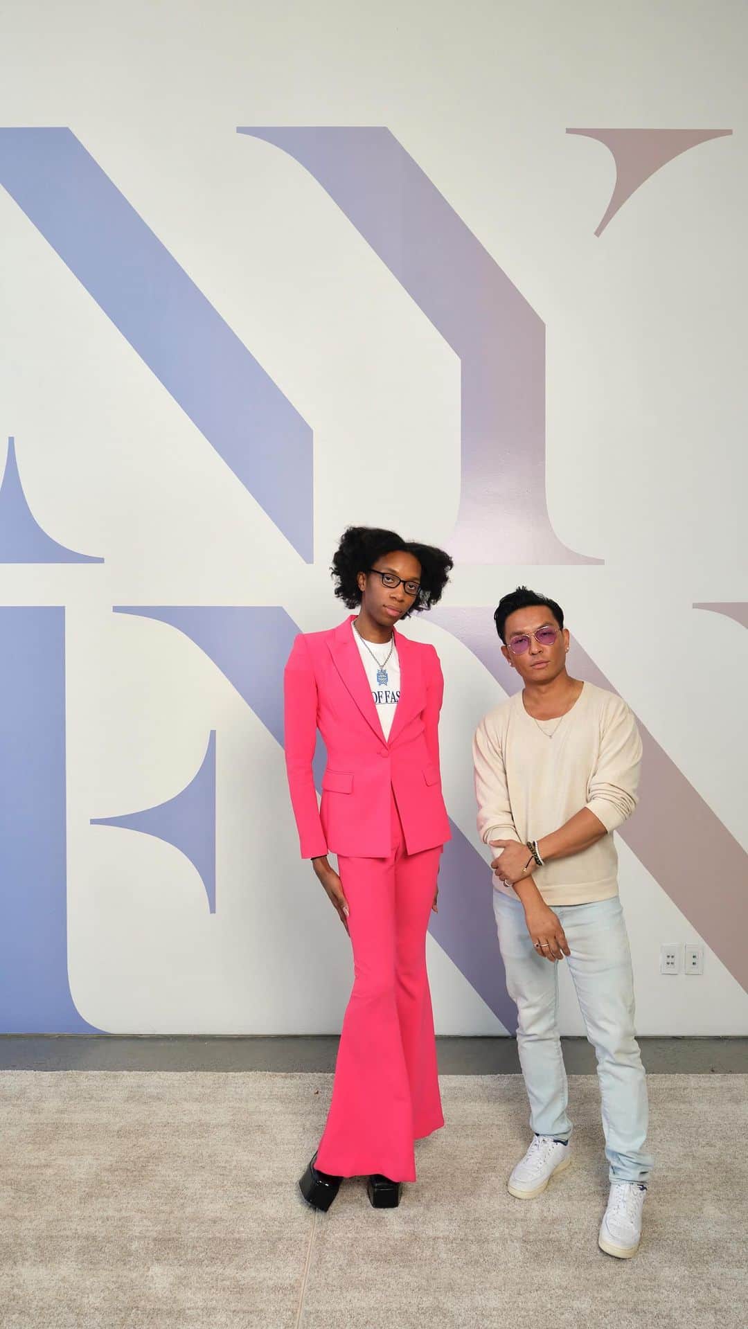 NYFW（ニューヨークファッションウィーク）のインスタグラム