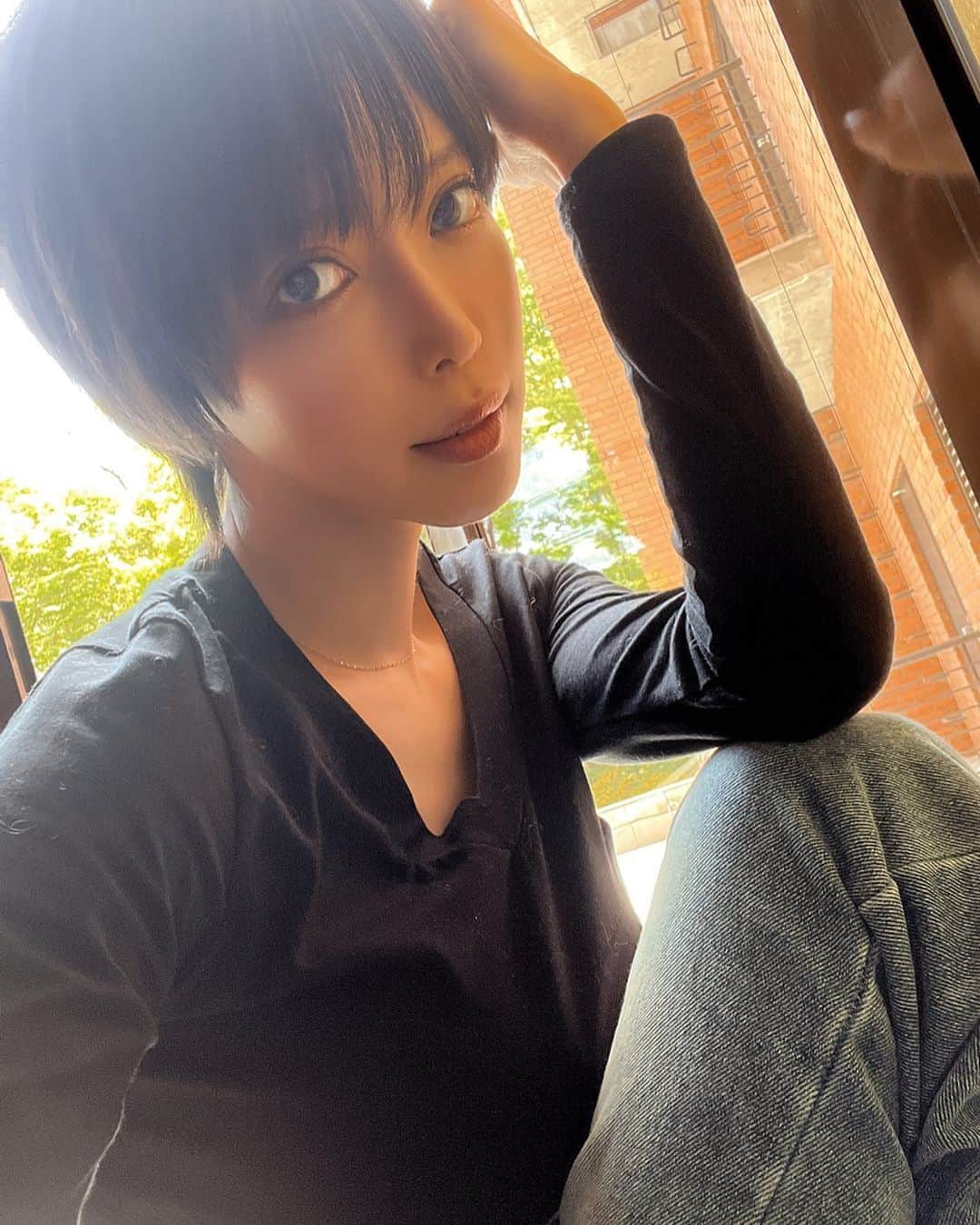 君島みおのインスタグラム：「自分探しの旅へ🚅」