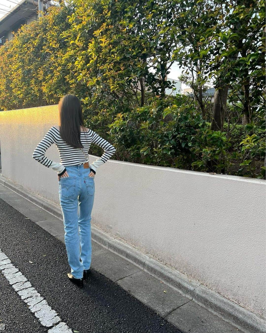 上西星来さんのインスタグラム写真 - (上西星来Instagram)「私服📸  トップス　@uncrave_official  パンツ　@snidel_official ✖︎ @levis_japan」4月17日 13時32分 - seira_jonishi_tpd