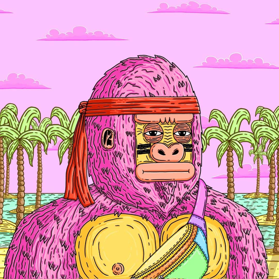 MULGAさんのインスタグラム写真 - (MULGAInstagram)「I'm pumped to get the @MulgaKongzNFT project back up and running and today the MulgaKongz Discord opens 🏝️🦍🏝️⁣ ⁣ Find the link in the @MulgaKongzNFT bio 🤙😎🤙⁣ ⁣ #mulgatheartist #mulgakongz #mulgakongznft #gorillaart #nftart #cnft」4月17日 13時42分 - mulgatheartist