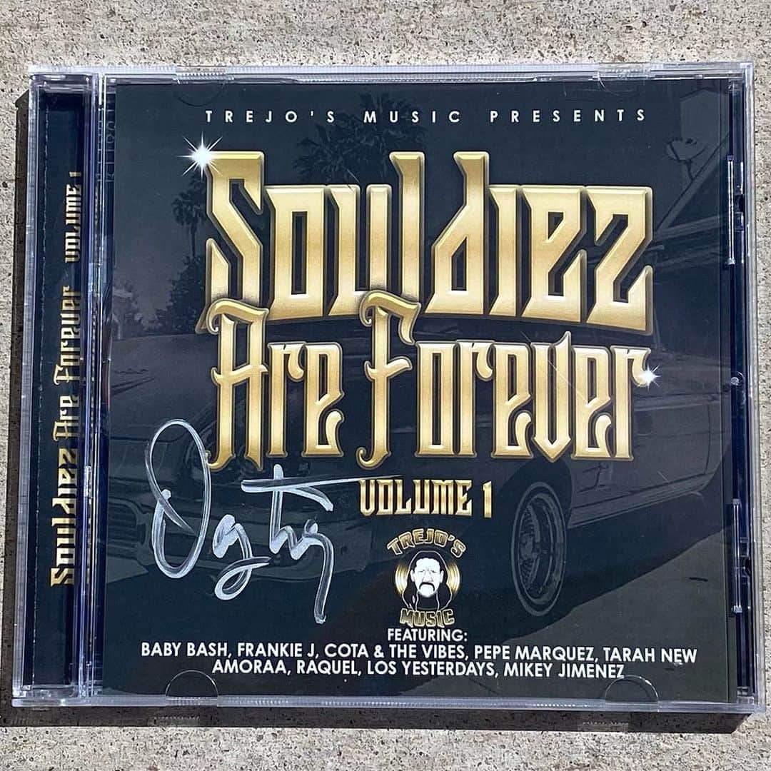 ダニー・トレホさんのインスタグラム写真 - (ダニー・トレホInstagram)「Get your @TrejosMusic Souldiez Are Forever Vol.1 CD! Autographed copies signed by me available! Shop Now at my *Link in Bio*  #SouldiezAreForever #Souldiez #Souldies #TrejosMusic #DannyTrejo #Music」4月17日 6時14分 - officialdannytrejo