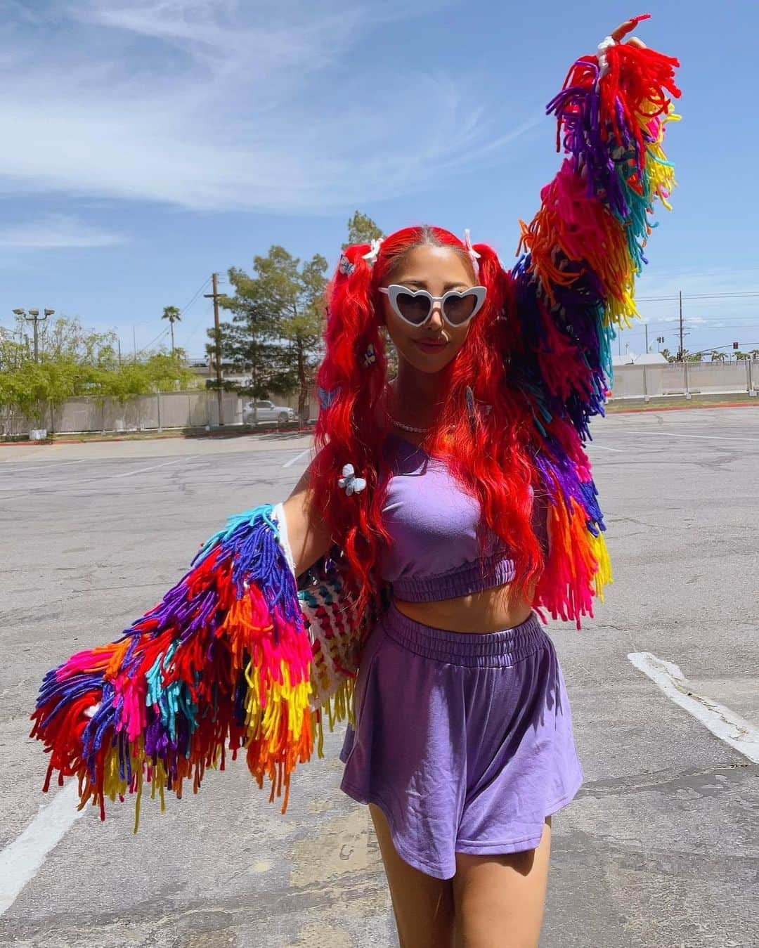 Britney TOKYOさんのインスタグラム写真 - (Britney TOKYOInstagram)「Day2🦋✨🎡 #coachellaoutfits   #ootd #coachella #britneytokyo」4月17日 8時16分 - britneytokyo