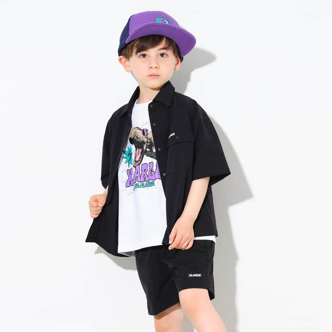 X-girl Stages Officialさんのインスタグラム写真 - (X-girl Stages OfficialInstagram)「XLARGE KIDS 🦍New arrival🦍 ⁡ おすすめセットアップスタイル ⁡ ☑︎Shirt 9432222￥8,030 ☑︎Pants 9432113￥7,260 ☑︎T-Shirt Q432226 ￥4.730 ・全て税込価格です。ま ⁡ ￣￣￣￣￣￣￣￣￣￣￣￣￣￣￣￣ 💻📱公式オンラインSHOPはコチラ @narumiyaonline_official  ⁡  ￣￣￣￣￣￣￣￣￣￣￣￣￣￣￣￣ #エクストララージ#エクストララージキッズ#XLARGEKIDS #XLARGE#ナルミヤインターナショナル#ナルミヤオンライン#kidsfashion#baby#kids#キッズ#kidsfashion#キッズファッション#春コーデ#ストリートファッション #Spring#春コーデ#ストリートコーデ #kidswear#instatoddler#instakids#instababykids_japan#キッズコーデ #ストリートファッション#むすこーで#むすこふく #男の子のママと繋がりたい#zozotown#スケーターファッション #スケーター#スケボー#sk8」4月17日 8時42分 - xgirlstages