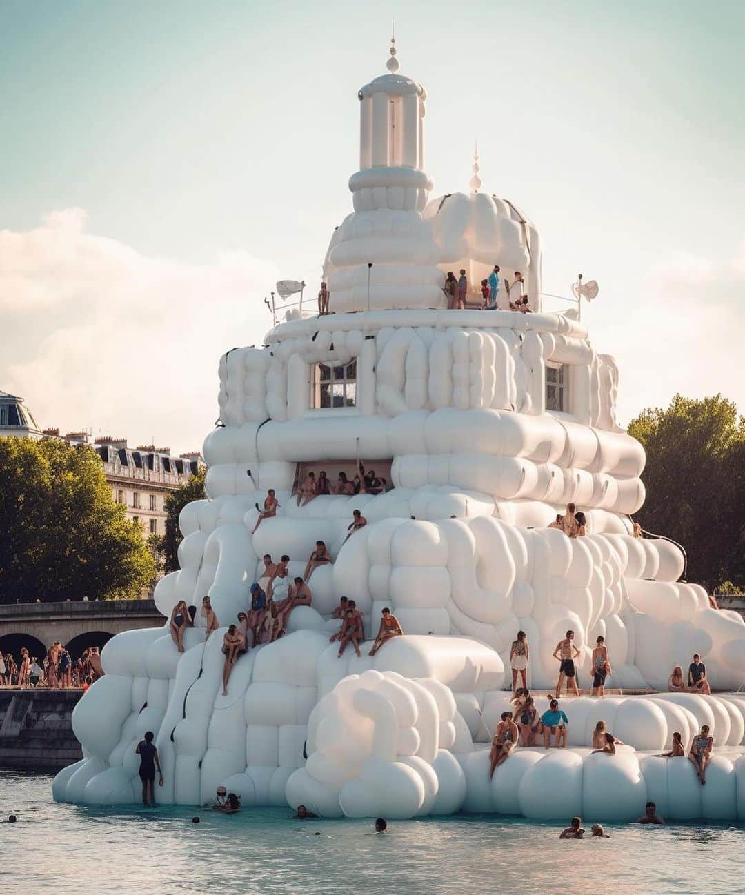 のインスタグラム：「Floating Fantasies @ulises.ai #ai #thecoolhunter #swipeleft」