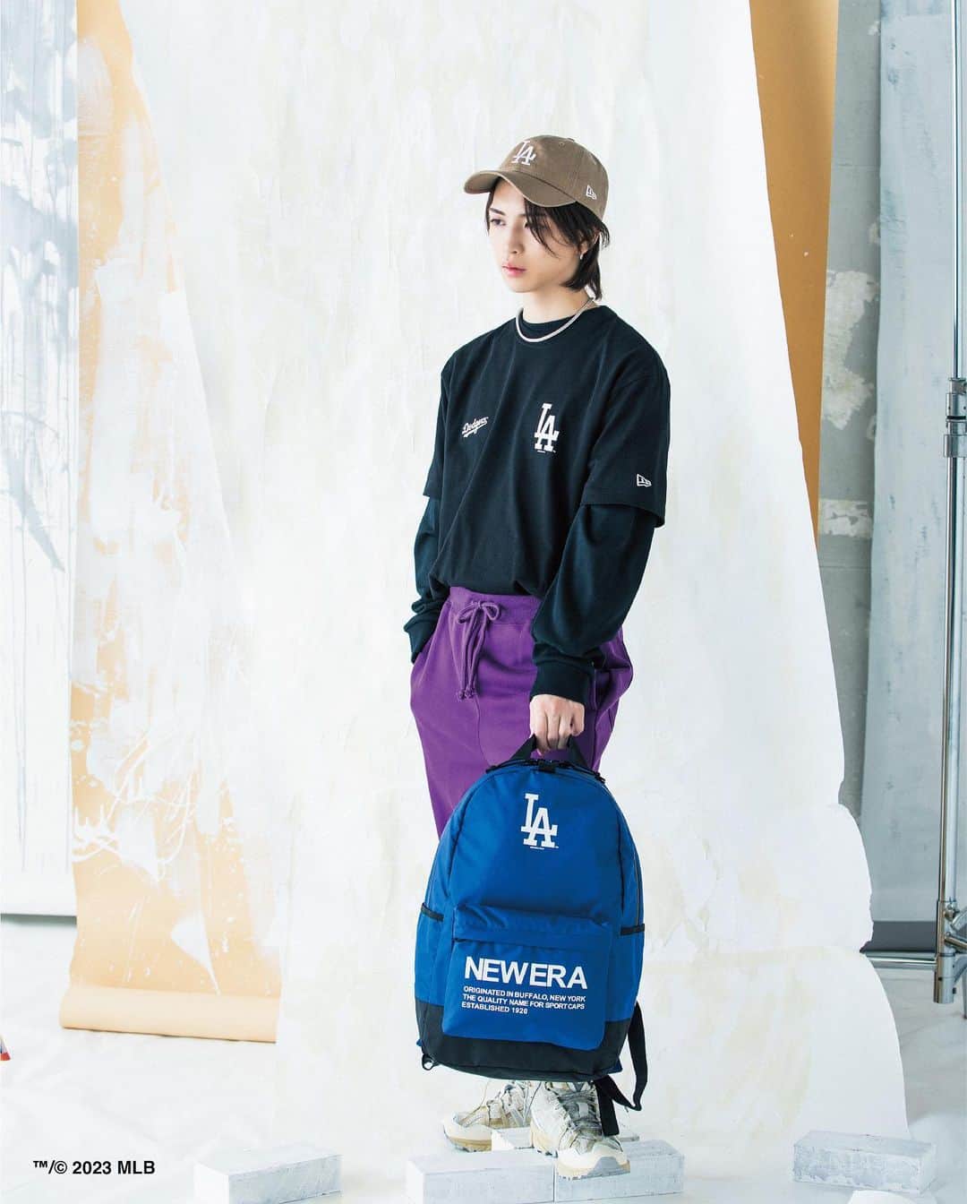 のインスタグラム：「雑誌『RUDO』とのコラボレーション企画  #NewEra #ニューエラ #NewEraJapan #岩橋玄樹 #GenkiIwahashi #MLB」