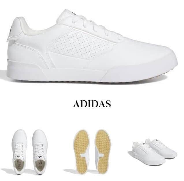 のインスタグラム：「HOLLY‘S GOLF MARKET   adidasゴルフシューズ入荷！！  ２ラウンドもOKは着心地×軽量❣️ 夏は白いシューズで！！  港区南青山町３丁目4ー4  スキーショップジロー裏  ご機嫌オープン　月〜土13:00〜19:00 おやすみ　　　　日・祝日  オンラインショップ http://www.hollys-golfmarket.com/  ＃ゴルフ ＃ゴルフショップ ＃ゴルフ好きと繋がりたい ＃雑貨 ＃ゴルフウエア #青山 ＃adidas #ゴルフシューズ」