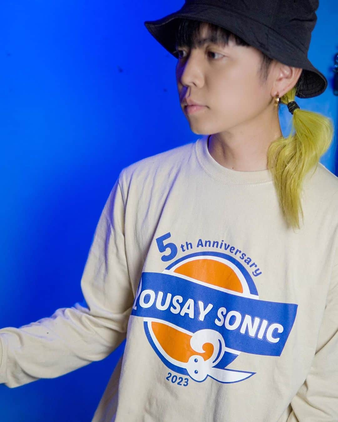 佑聖 さんのインスタグラム写真 - (佑聖 Instagram)「【YOUSAY SONIC 2023グッズ】  YOUSAY SONIC 2023ロンT  #yousaysonic2023 #ゆうせい屋さん」4月17日 11時37分 - yousay_kickline