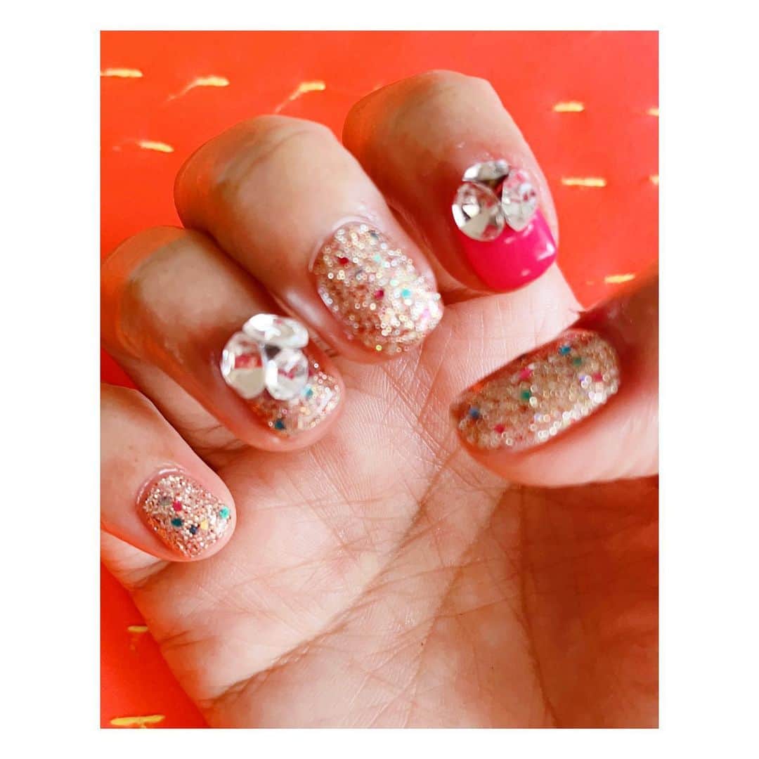 阿部洋子さんのインスタグラム写真 - (阿部洋子Instagram)「✨✨✨  #new  #nails  #gelnails   #maintenanceday   #自己満足」4月17日 15時45分 - hirocoring