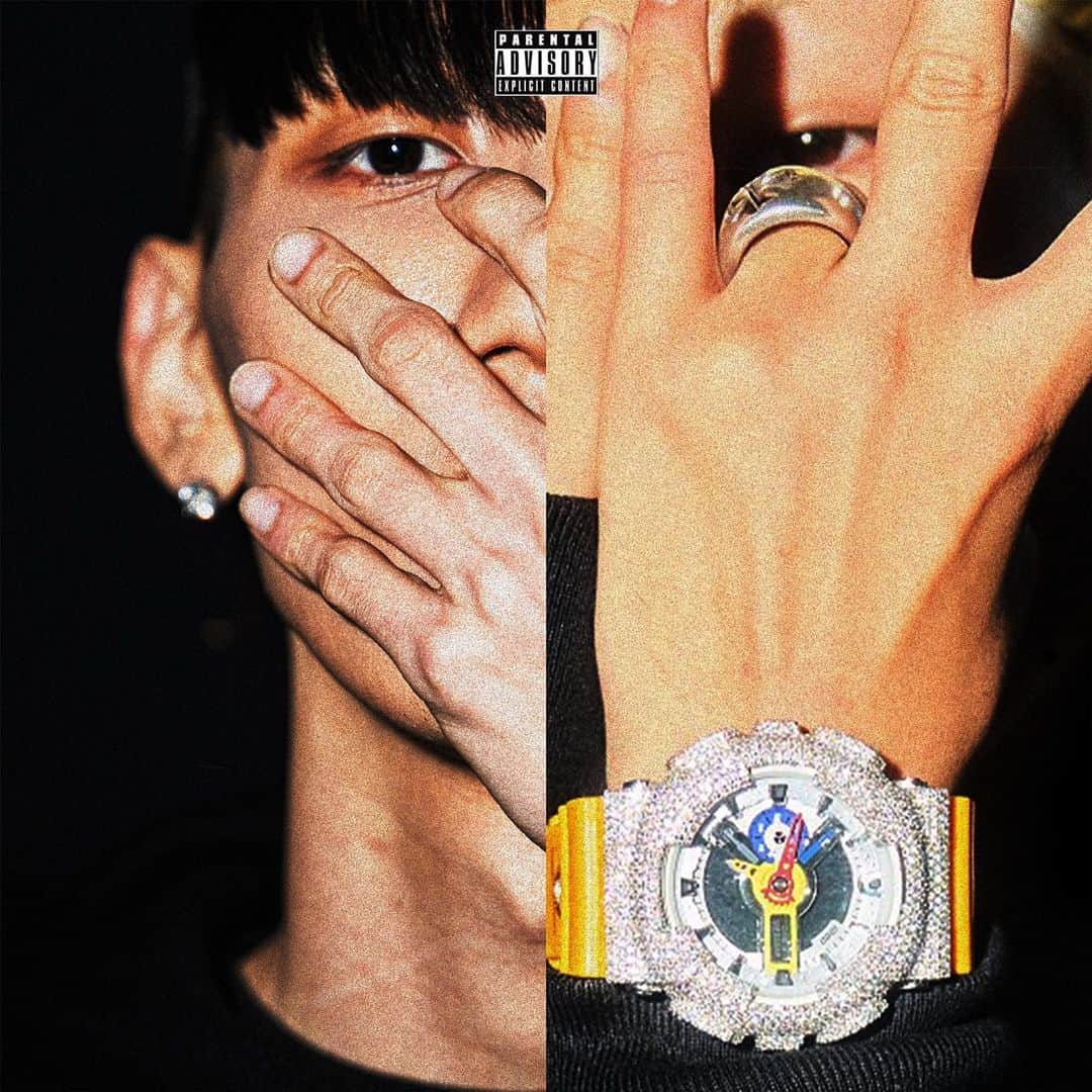 ソン・ファミンのインスタグラム：「Lil Moshpit X Fleeky Bang’s EP [FLEEKY SEASON] releases today at 6PM (KST). ㅤ」