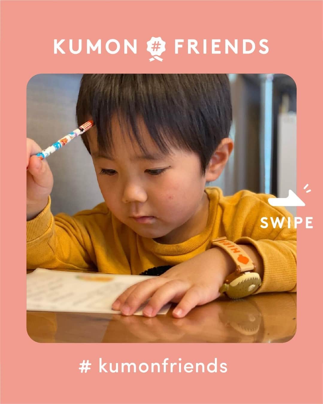 KUMON（公文式・くもん）【オフィシャル】さんのインスタグラム写真 - (KUMON（公文式・くもん）【オフィシャル】Instagram)「今日はお兄ちゃんの話。  前に保育園の行き渋りがひどくてストーリーズで相談させてもらった彼ですが。 1年ほど前から『KUMON』に通ってます😌  KUMONは行き渋ったことないんだよね。  入学前にひらがな読み書きできたらなぁと思って家で教えてたんだけど、ふざけてしまって思ったように進まず…私もそれにイライラしちゃってお互い良くないなぁと。  そこでKUMONに通うことにしました！  この一年でだいぶ成長してお話をすらすら読めるようになったり、ひらがなが書けるようになったり…  国語を習ってるんだけど、教材の中で季節感のある話とか、虫、動物、花とかの話も出てくるからそういった知識も増えるのも良い所。  おふざけ多めのお兄ちゃんが真面目な顔して取り組んでるよ☺️ 今はカタカナ練習中！！  この真剣にやってる顔が普段見られないから好き♡ ───────────   @me.i.mama さん素敵なご投稿ありがとうございました！✨  できた、たのしい、KUMONの毎日♪ KUMON公式アカウントでは、「 #kumonfriends 」のハッシュタグを付けてくださった投稿をご紹介しています📷 みなさんも、ぜひ投稿してみてくださいね😊  ※投稿写真は、公式Instagramアカウントの投稿やKUMON BUZZ PLACE WEBサイトにてトリミング、加工の上、使用させていただく場合がございます。 ※画像や動画の無断転載はお断りします。 ※ダイレクトメッセージへの返信はいたしません。  #くもん #くもんいくもん #やっててよかった公文式 #公文 #公文式 #くもん頑張り隊 #くもんの宿題 #ベビークモン #ベビークモンフラワー #子どもの勉強 #勉強 #子育て #知育ママ #男の子ママ #子育て記録 #子どもの教育 #幼児教育 #子どもの成長 #成長記録 #家庭学習 #リビング学習 #おうち時間 #子どものいる暮らし #年中さん #年中男子 #kumon #kumonkids #くもんママと繋がりたい」4月17日 16時00分 - kumon_jp_official