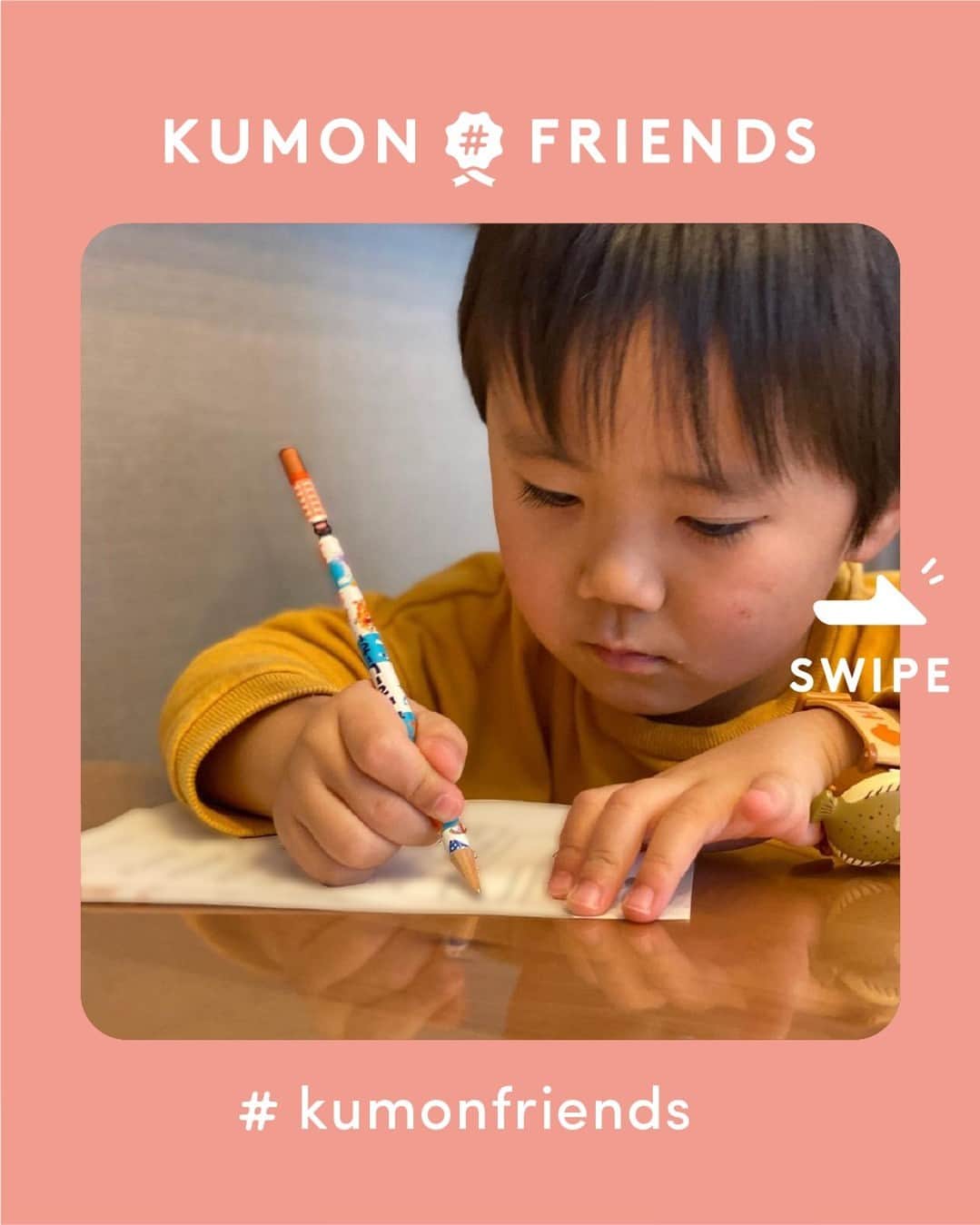 KUMON（公文式・くもん）【オフィシャル】さんのインスタグラム写真 - (KUMON（公文式・くもん）【オフィシャル】Instagram)「今日はお兄ちゃんの話。  前に保育園の行き渋りがひどくてストーリーズで相談させてもらった彼ですが。 1年ほど前から『KUMON』に通ってます😌  KUMONは行き渋ったことないんだよね。  入学前にひらがな読み書きできたらなぁと思って家で教えてたんだけど、ふざけてしまって思ったように進まず…私もそれにイライラしちゃってお互い良くないなぁと。  そこでKUMONに通うことにしました！  この一年でだいぶ成長してお話をすらすら読めるようになったり、ひらがなが書けるようになったり…  国語を習ってるんだけど、教材の中で季節感のある話とか、虫、動物、花とかの話も出てくるからそういった知識も増えるのも良い所。  おふざけ多めのお兄ちゃんが真面目な顔して取り組んでるよ☺️ 今はカタカナ練習中！！  この真剣にやってる顔が普段見られないから好き♡ ───────────   @me.i.mama さん素敵なご投稿ありがとうございました！✨  できた、たのしい、KUMONの毎日♪ KUMON公式アカウントでは、「 #kumonfriends 」のハッシュタグを付けてくださった投稿をご紹介しています📷 みなさんも、ぜひ投稿してみてくださいね😊  ※投稿写真は、公式Instagramアカウントの投稿やKUMON BUZZ PLACE WEBサイトにてトリミング、加工の上、使用させていただく場合がございます。 ※画像や動画の無断転載はお断りします。 ※ダイレクトメッセージへの返信はいたしません。  #くもん #くもんいくもん #やっててよかった公文式 #公文 #公文式 #くもん頑張り隊 #くもんの宿題 #ベビークモン #ベビークモンフラワー #子どもの勉強 #勉強 #子育て #知育ママ #男の子ママ #子育て記録 #子どもの教育 #幼児教育 #子どもの成長 #成長記録 #家庭学習 #リビング学習 #おうち時間 #子どものいる暮らし #年中さん #年中男子 #kumon #kumonkids #くもんママと繋がりたい」4月17日 16時00分 - kumon_jp_official
