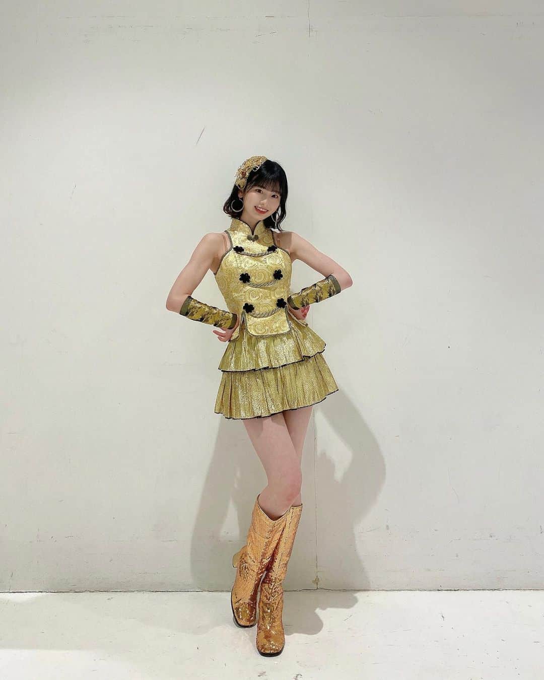 浅井七海さんのインスタグラム写真 - (浅井七海Instagram)「. フライングゲット😆✨  #AKB48 #フライングゲット #衣装」4月17日 16時05分 - naamin48_