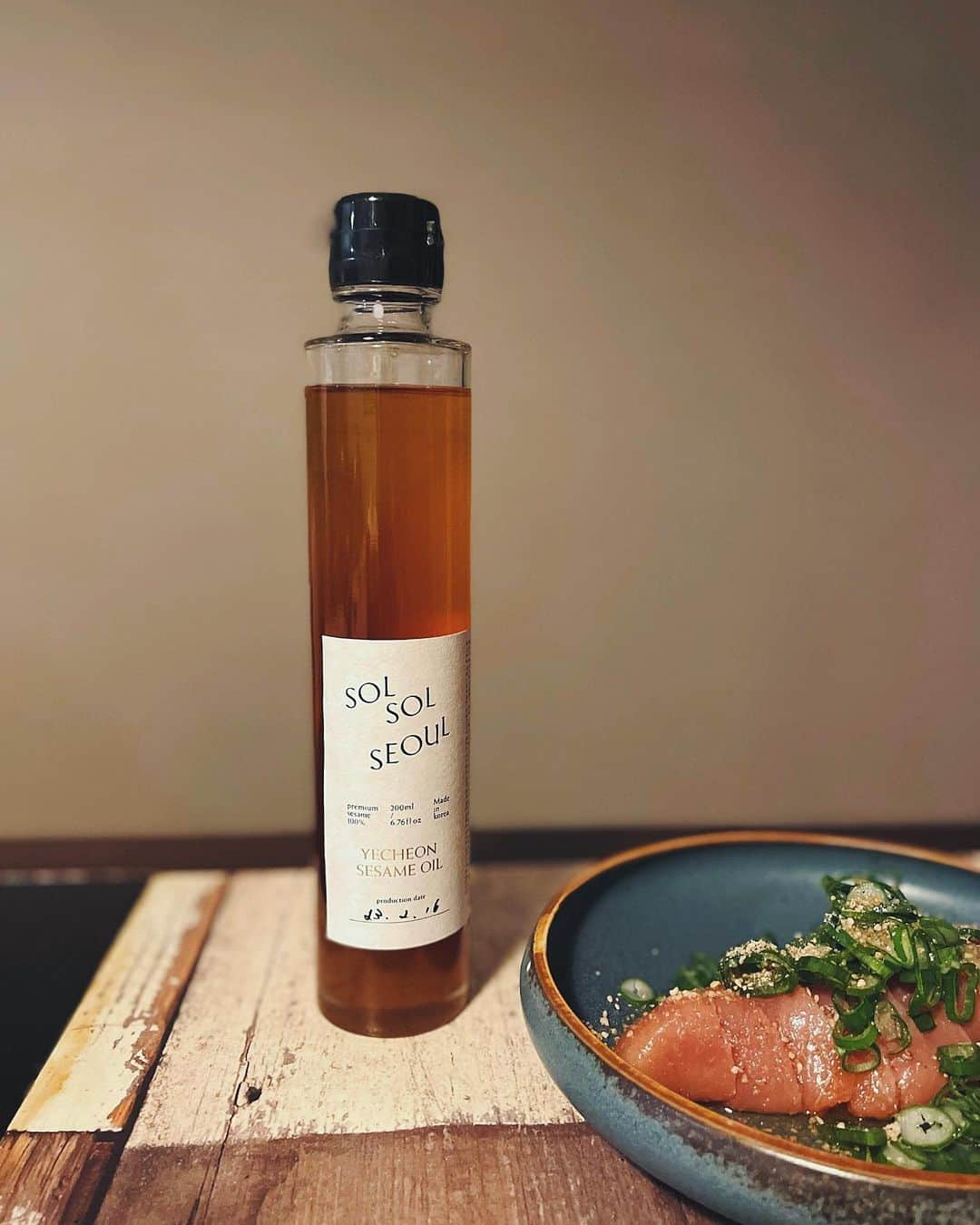 ソルソルソウル SOLSOLSEOUL ごま油 2本 クリームキャップ