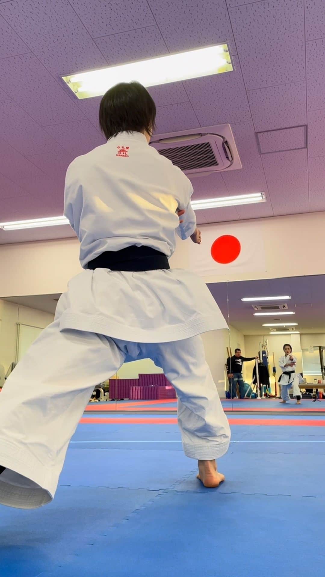 のインスタグラム：「Chibana No Kushanka  #karate#kata#budou#practice#stance#speed#power #空手#形#武道」