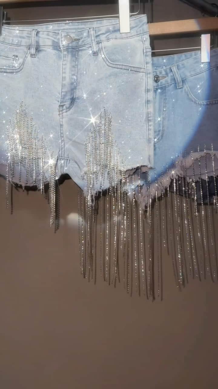 SHEINのインスタグラム：「Denim but make it ✨ DAZZLE ✨ Pick your next fringe festival fit 👇  🔎10987114 11603961   #SHEIN #SHEINforAll #SHEINstyle #fashion #chic」