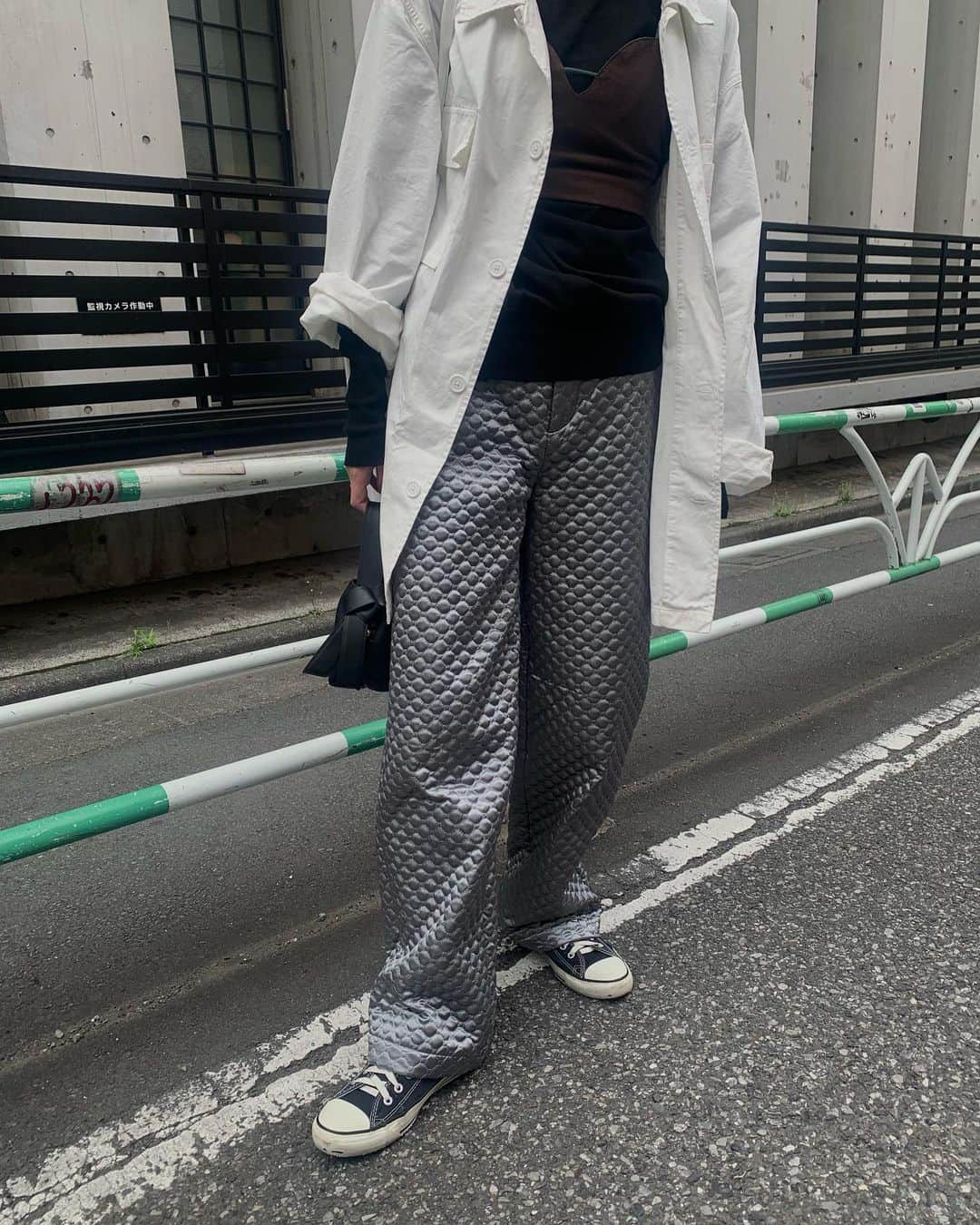 Shiho Sasakiさんのインスタグラム写真 - (Shiho SasakiInstagram)「キラキラのキルトパンツを履きたかった日🩵🐬  #OperaSPORT #オペラスポーツ #サスティナブル #コペンハーゲンブランド」4月17日 19時50分 - shihomurata0718