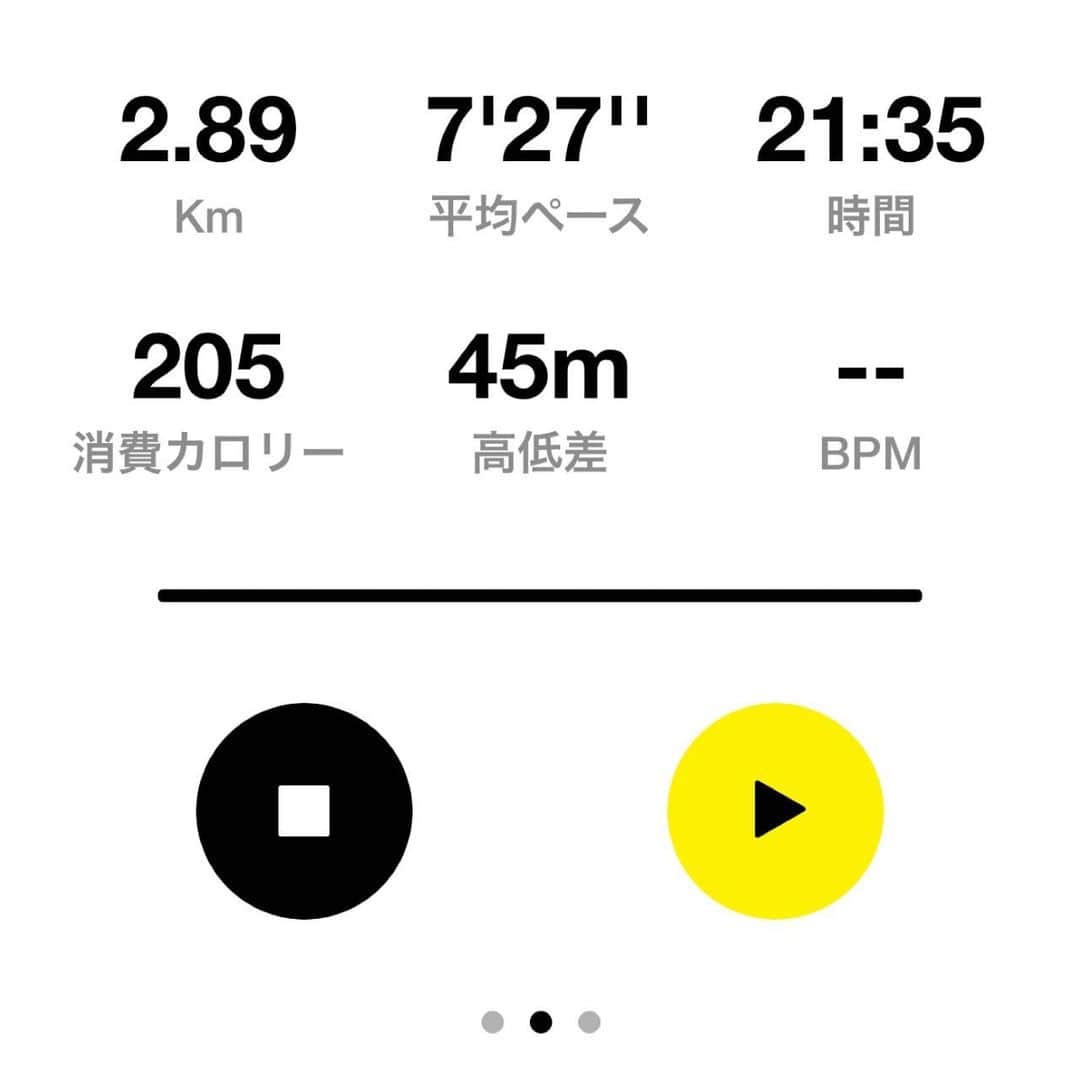 阿部洋子さんのインスタグラム写真 - (阿部洋子Instagram)「🏃‍♂️🏃‍♂️🏃‍♂️🏃‍♂️🏃‍♂️  とうとうランニングはじめました  まずは2キロくらいから  #running  #day1   つづくかなー🤔🙄🕺」4月17日 19時56分 - hirocoring