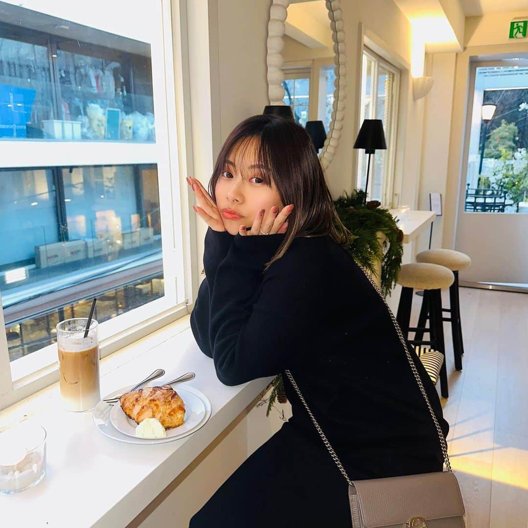 中村蘭香のインスタグラム：「🇰🇷☕️🤍」