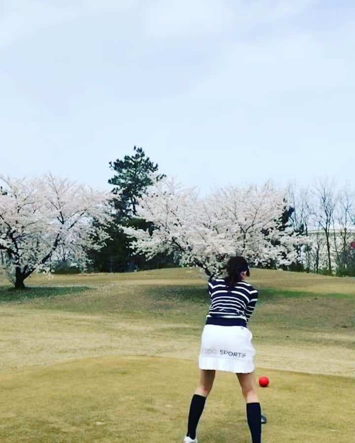 今井美穂のインスタグラム：「⁡ ゴルフの記録ゴルフ⛳️😊 ⁡ 先日桜が満開の時期に 今年初のラウンドへ😆🙌 ⁡ 新潟サンライズゴルフコース 来月こちらで通ってるレッスンスタジオの コンペがあるんです☺️ 予習も兼ねて✊ ⁡ 前半は酷いもんでしたが笑 後半は今までで一番良いスコアでした😆 ⁡ 動画は1日のショット繋ぎ合わせたものですが パーをとれたホールもありました💓 ⁡ ゴルフはやっぱり楽しいなぁ！ もっと上達できるようにしっかり練習します🤣 ⁡ @happyonegolfstudio  ⁡ ゴルフ女子のりかさんにお付き合い頂くことが多いです☺️ りかさんのエステもおすすめなのでぜひ😁  @parafuse.niigata.rika  ⁡ #初心者ゴルフ #新潟サンライズ #ゴルフ女子」