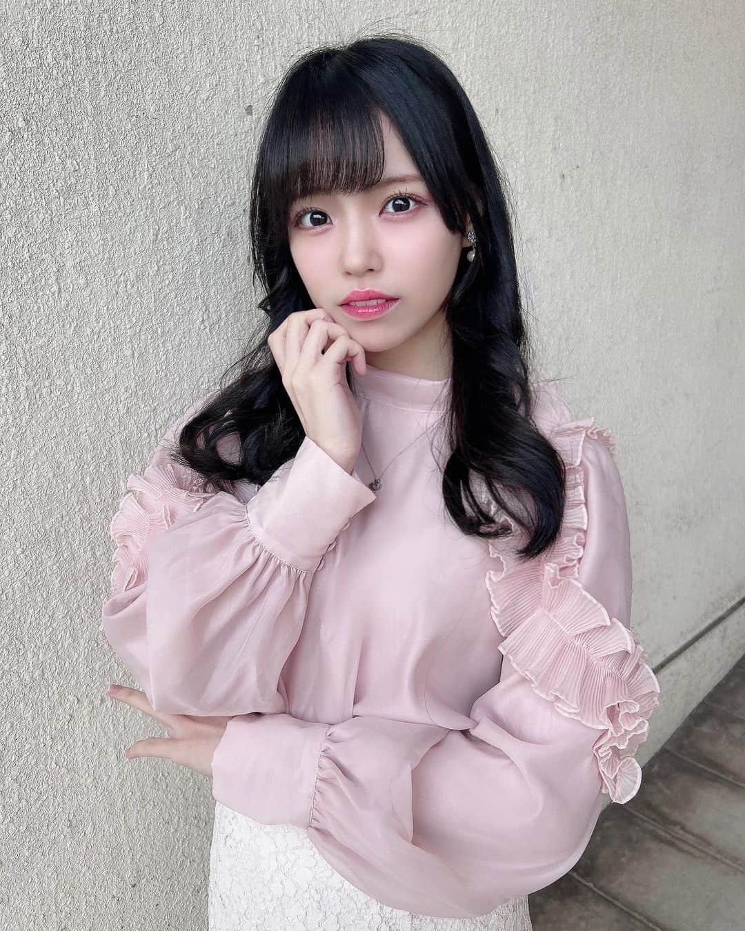 岩田陽菜のインスタグラム：「髪の毛長い時のお写真だけど あげたかったので…🌸」