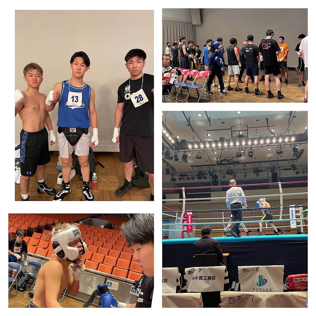 のインスタグラム：「2023.4.17プロテスト 上野兼新 塩崎優人 矢野一輝 合格しました！ #渡嘉敷ボクシングジム #boxing #boxer #プロスト#上野兼新 #塩崎優人 #矢野一輝」