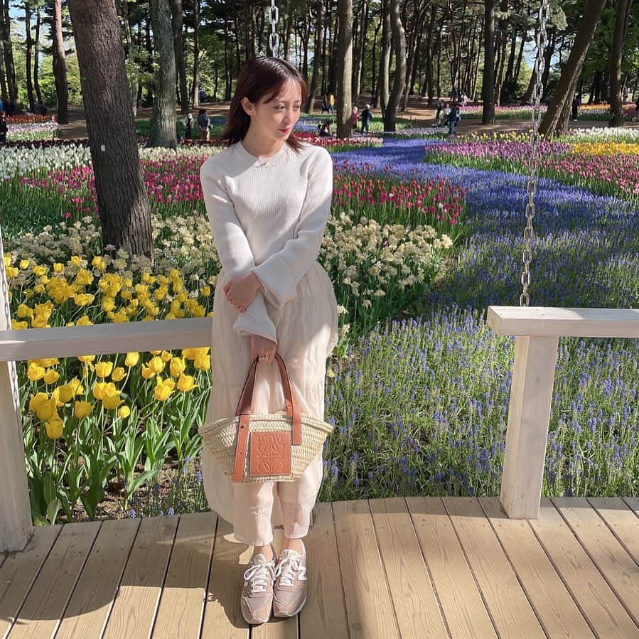 奥仲麻琴さんのインスタグラム写真 - (奥仲麻琴Instagram)「お天気もよくて たくさん歩いて気持ちがよかったな🌷」4月17日 20時58分 - okunaka_makoto