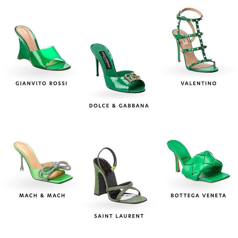 GILTのインスタグラム：「We're giving you the green light to name-drop. Tap to shop #Valentino, #SaintLaurent and more.」
