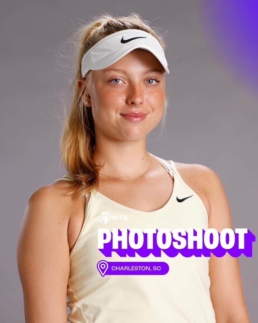 WTA（女子テニス協会）さんのインスタグラム写真 - (WTA（女子テニス協会）Instagram)「Close up ready 🤳  More pics from our Charleston photoshoot 📸」4月18日 1時23分 - wta