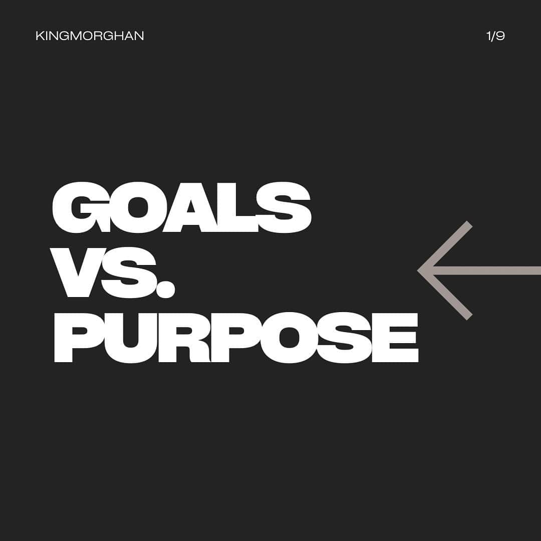 モーガン・キングのインスタグラム：「Goals Vs. Purpose  A goal is something that is physically or mentally attainable. It's something to strive for, to challenge ourselves and to push beyond our limits. But a goal alone is not enough. We need a purpose, a deeper reason for showing up for ourselves every day, to be or do what we set out to do. Purpose is a much bigger ask of the self, as it requires staying connected to our inner source of motivation and inspiration.  In high-level sports, the body and mind need to work together in detailed and structured ways of moving and thinking. We also need to take a holistic approach to our goals, one that nourishes our whole being. This means not only taking care of our physical health, but also our mental, emotional, and spiritual well-being.  I encourage you to get curious about how your purpose ties into your goals. What kind of impact do you want to make on the world? How can your physical and mental health support your personal growth and development? How can you align your actions with your purpose, and stay motivated and committed even when we are put in tough situations?   When we get clear on the purpose of what our driving force is, life becomes a journey.  What are your thoughts?  〽️  #holistichealth #sport #curiosity #highlevelsports #structuredmovement #innermotivation #personaldevelopment #mindbodyspirit #tpl #letsbegreat #athlete #purpose #goal」