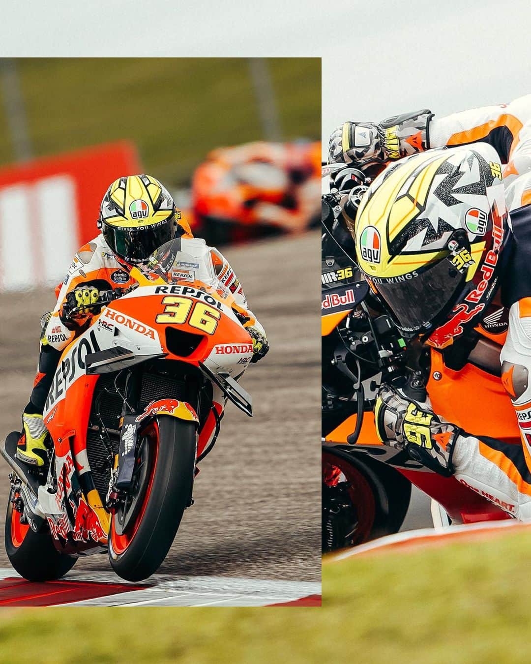 レプソル・ホンダのインスタグラム：「Waiting for the next race day…」
