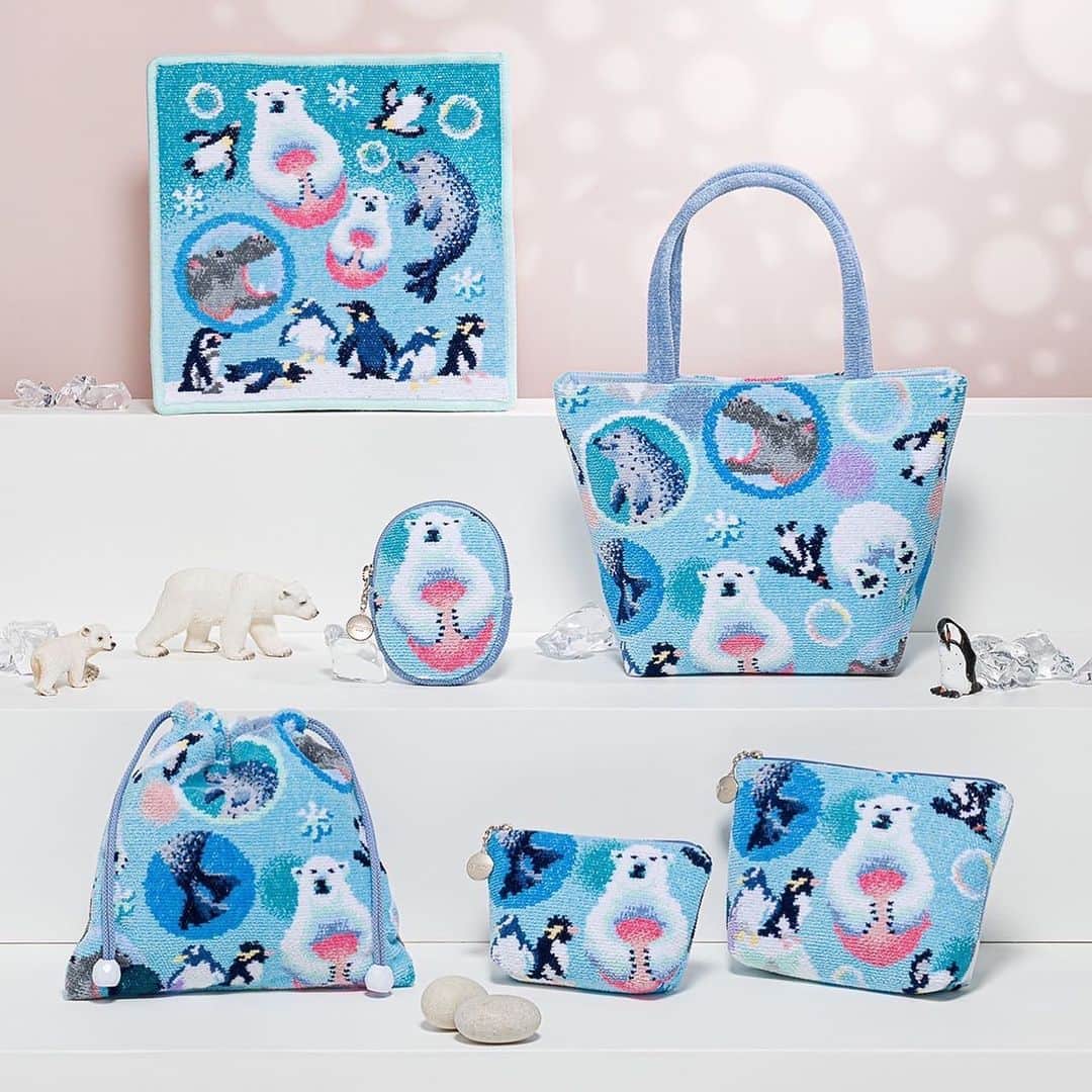 フェイラー アサヒヤマアクアフレンズ 旭山動物園 プティバス 大判タオル