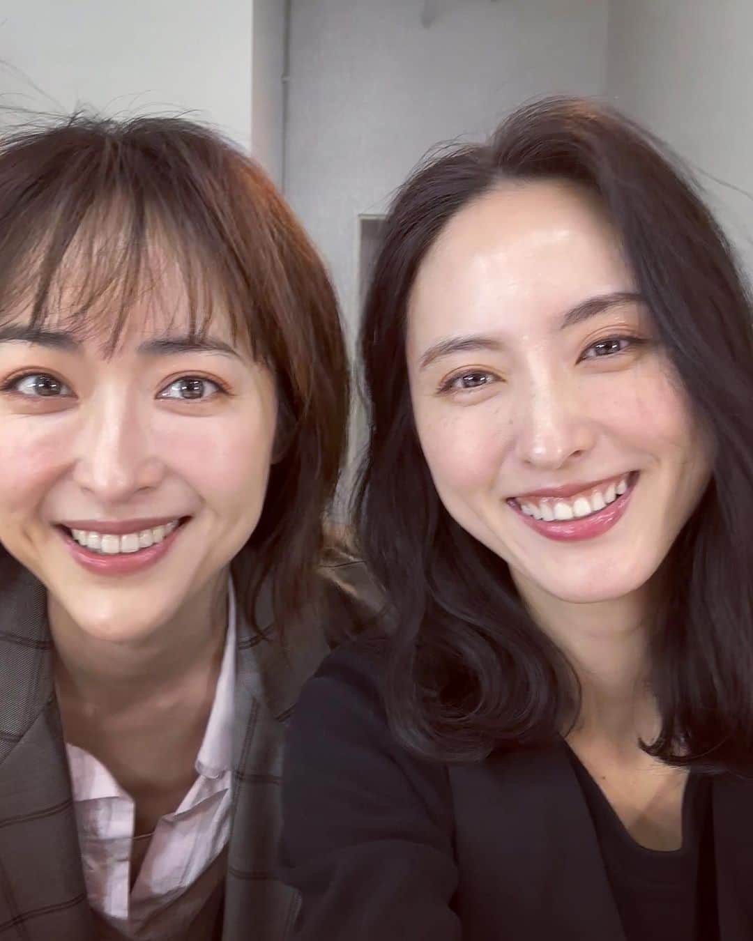 のインスタグラム：「おがちと10数年ぶりに一緒にお仕事😊💛」