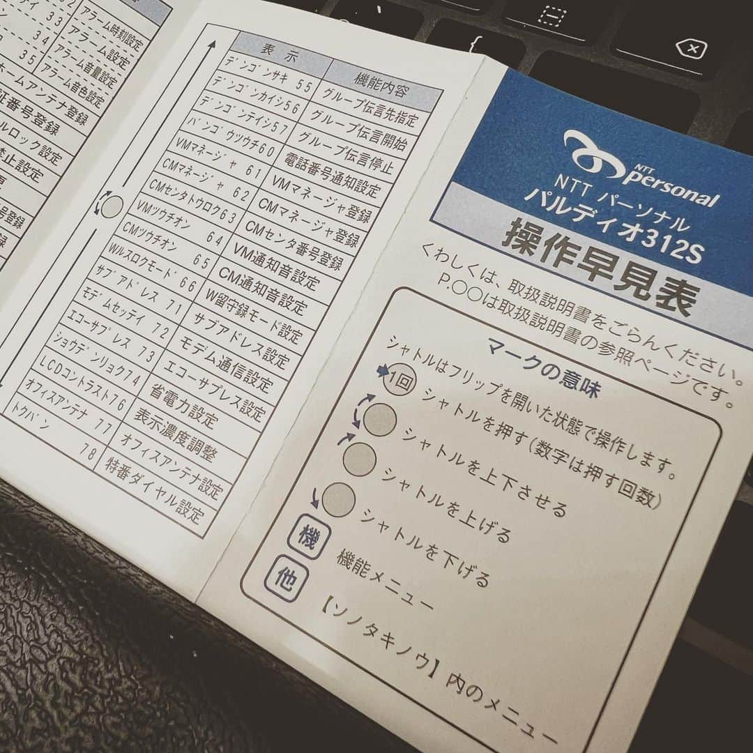 安倍吉俊のインスタグラム：「30年前のミニ手帳が出てこんなものが挟まれていた。ああ、使ってたなあ……」