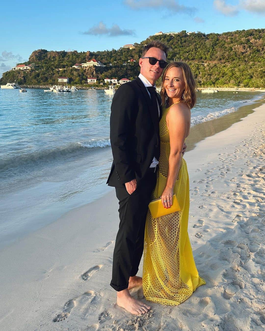 Gaby Dalkinのインスタグラム：「Mom + Dad do St. Barths 💛」