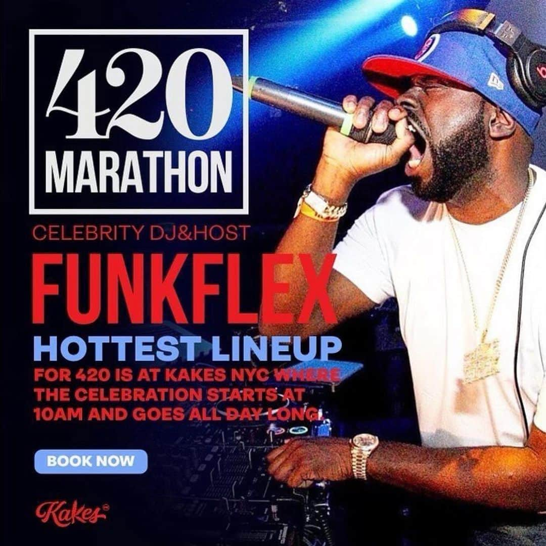 ファンクマスター・フレックスさんのインスタグラム写真 - (ファンクマスター・フレックスInstagram)「4/20!!! ARE YOU READY? YOU NEED TIX?  FUNKFLEX ON THE SET! POW! @prettylou11 x @joejaxson   BOOKING FUNKFLEX: LITDIGITALDJS@GMAIL.COM」4月18日 18時00分 - funkflex