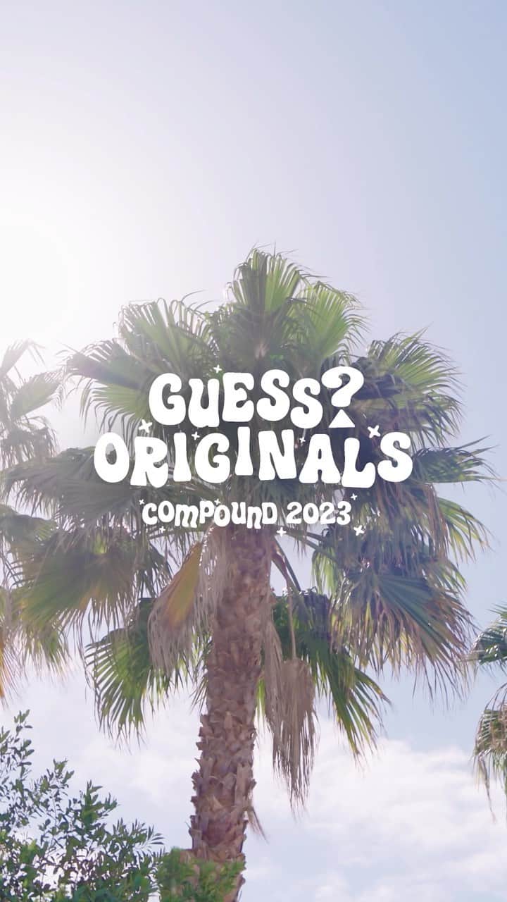 ゲスのインスタグラム：「See you next year at the GUESS Originals Compound… #GUESSOriginals」