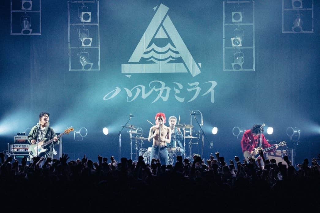 ハルカミライのインスタグラム：「2023/04/15 (Sat) Zepp Sapporo ハルカミライ presents 「ヨーロー劇場2023 - FLOWER JOE -」  Photo by @ayumu10.18」