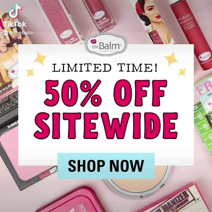 the Balmのインスタグラム：「Hurry, Blink and You'll Miss It! ⏱️ Our Flash Sale is in full swing. What’re you stocking up on? 👇👇👇  @thebalm #thebalm #thebalmcosmetics #thebalmskin #thebalmskincare #cleanskin #skincare  #beauty #glam #crueltyfreebeauty #beautiful #instagood #springtime #instamakeup #makeupaddict #thebalmflashsale」
