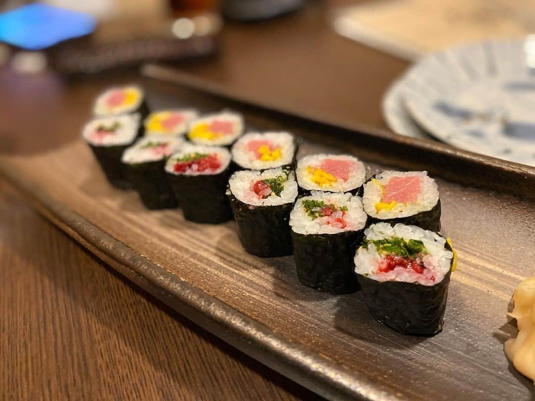 大沢文也さんのインスタグラム写真 - (大沢文也Instagram)「別府で食べた美味しいお寿司屋さん🍣 @ichihara.106 さんご馳走様でした(^^)  #寿司 #スシ #🍣 #中トロ #いくら #うに #とろ#梅しそ #馬刺し #別府」4月18日 14時09分 - fumifumi_k1
