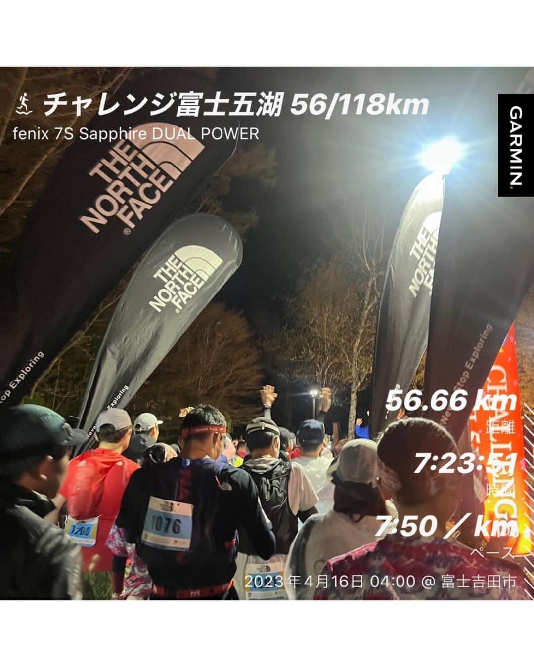 run+のインスタグラム：「#チャレンジ富士五湖 118kmのうちの56.66km 五湖のうちの二湖 そのうちのほんの一部🤏🏻➀  やや収まっていた親指の爪の剥がれが前日夜に赤く腫れ… 温泉で温まって血行が良くなったからか菌が入ったからか それとも治りが進んで腫れたのかは分からず。 親指と爪を剥がれないようにテーピングで固定してもらって 鎮痛剤飲んでそれでも行けるところまで行こうとLet’ｓチャレンジ！  結局は鎮痛剤飲み過ぎてか？気持ち悪くなっちゃって🤮のがさらに気持ち悪くなりダメだった。  💊抗生物質（親指の化膿止め）→ステロイド（ブヨの炎症止め）でそもそものコンディションが良くなかったのか。。 いや、そうじゃない、結局負けたのは気持ち。  コンビニでお茶を買い口をゆすいでリフレッシュし @ohashitoru パイセンとお会いしちょっと元気を取り戻した後は #マラソンは食べ放題 じゃない #エイドは食べ放題 😂 失った栄養を補充しました🔋  #富士完 @ur_nemoty さんと富士山を見ながら🗻 関門までの道のりを楽しみ @running_michael_ さんのフゥ～！に笑顔を頂き ： ： ： そんなわけで初のDNF 収容車に乗るという初の経験を積みました😂 経験は財産。 成功の反対は失敗じゃない、チャレンジしないこと。 今まで関門に引っ掛かったって聞いたり、収容車に乗ったと聞いても そっかーと流してたけど今度からはもう少し寄り添えそう😂😂  @hiro_hiro_715 @buikkisu 感謝に尽きます🙏🏻  同じゴールを目指す同志 お会い出来た方もできなかった方も @satotatsu_runners_highlights 100km @nobcchidayo 118km @akirakaraage 100km 酷道さんに会えたのめっちゃ嬉しかった  @ur_nemoty #旅は道連れ  昨年は富士完の方に声を掛けて頂いてばかりでしたが 今年は声を掛けれてラストご一緒して頂き感謝です  @yoshika__f かっこよかったー！ナイスラン✨ @mmfuna まさかの連番！やっぱりディステニ～🧶 @yuriineine リベンジおめでとう！ @yasujiyasujiyasuji あの暑い中でもミニーちゃんさすが！ @yousan_fight スタート前会えて嬉しかった！また会えますように♡今度はカラダ大学？ITJ？ @manamiiida 昨年は良いペーサー見つけられたのです、またお会いできます様に♡  IGから沿道から応援して下さった方 @ohashitoru @mary.rong_9876 @kazuyosuzuki @hitomi.103.run @rinrei_rei @nosportsnolifehossy @fujitin65 @rie_05251 @minazuki3061 @mary.rong_9876 @_hide_ito_ @mako0348 @yuzuki2465 @b.b_s.p @lili.moraiis @narko_peko 応援ありがとうございました😭 不甲斐ない結果でスイマセン… いつかはまだわからないけど（やりたいことが多すぎて😂） また改めて挑みたいと思った時、 今度は万全のコンディションで頑張ります(∩´∀｀)∩  それでもチャレンジさせてくれてありがとう！！！ Thank you #チャレンジ富士五湖 🗻 それでも #今日も良いランでした  @richardstream2007 随分先までお迎えに来ていただきありがとうございました、 #三沢塾 のバーガンディロンTすぐわかりました😍  回収後は 更衣室でしばらく横になってる間にストレッチコーナーが!? まだガラ空き🤩なのでタイミングよくやって頂き、 @104.macchan キター！！！！まっちゃんのゴールを▛▜ SUB9.5凄過ぎるー！！  そして応援に合流し応援に📣 NextPost  #チャレンジ富士五湖 #チャレンジ富士五湖ウルトラマラソン  #ウルトラ好きな人と繋がりたい #走らないと見えない景色  #走るを楽しむ  #こんなに走ると思わなかった #エイドは食べ放題 😂  #ランニング好きと繋がりたい #ランニング好きな人と繋がりたい #ランナーさんと繋がりたい igランナーズと繋がりたい 街ラン好きな人と繋がりたい  #igersrunners #igers #instagood #photography art #happy  RunForSmile Runday RunLovesLife runstagram #走る楽しさ広げ隊 @runplus #aday everydayspecial instadaily」