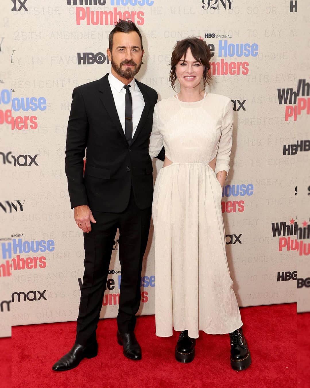 Just Jaredさんのインスタグラム写真 - (Just JaredInstagram)「Justin Theroux, Woody Harrelson, Kiernan Shipka, Lena Headey, Domhnall Gleeson, Zoe Levin, and Judy Greer were just some of the stars at the premiere of HBO's new limited series "White House Plumbers." The series premieres on May 1! #JustinTheroux #WoodyHarrelson #KiernanShipka #LenaHeadey #DomhnallGleeson #ZoeLevin #JudyGreer #WhiteHousePlumbers Photos: Getty」4月18日 16時09分 - justjared