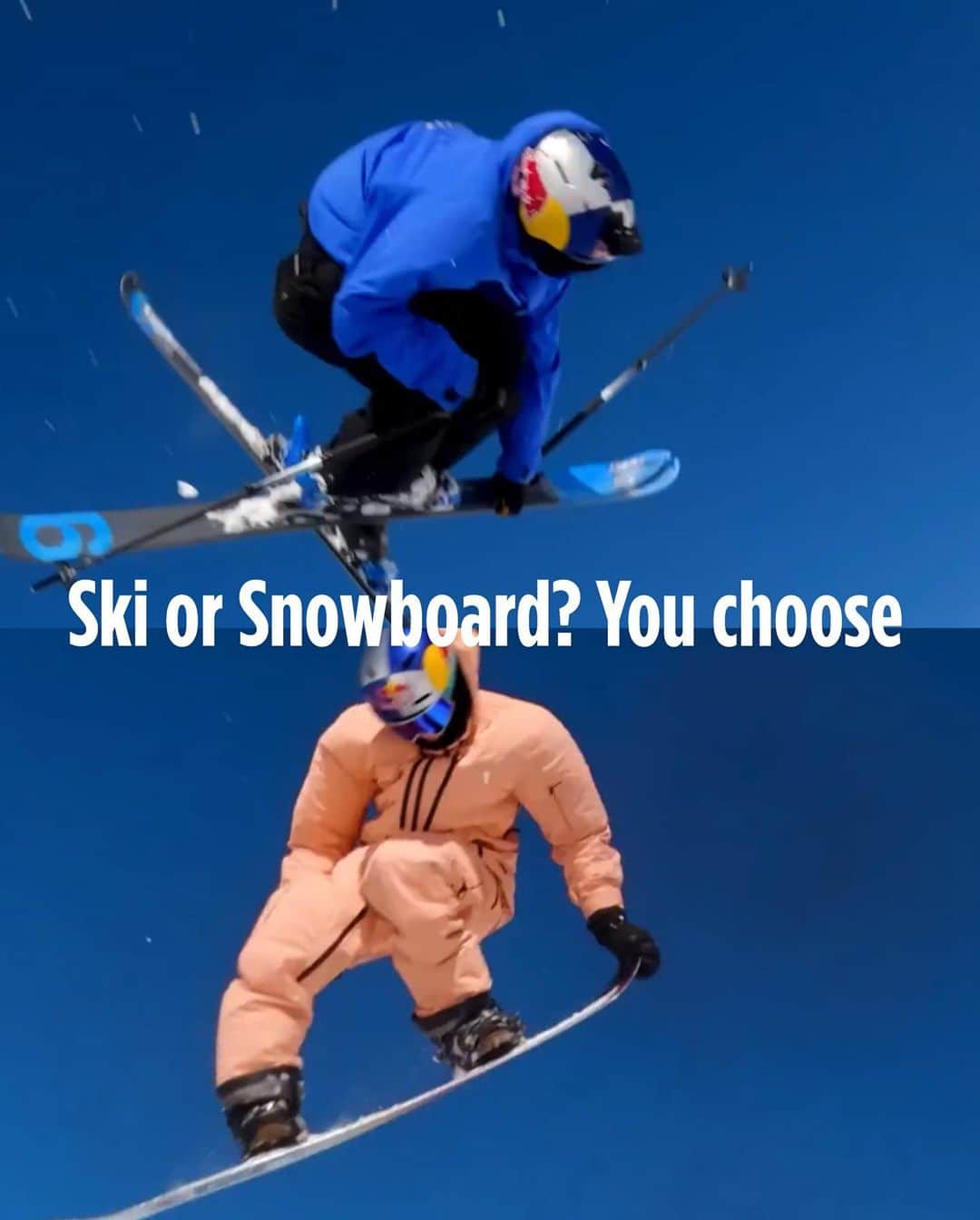 X Gamesさんのインスタグラム写真 - (X GamesInstagram)「⛷️ @jespertjader 🤝 @marcuskleveland 🏂  📹 @petterulsletten  via: @redbullsnow  #Freeski #Snowboarding #XGames」4月19日 1時54分 - xgames
