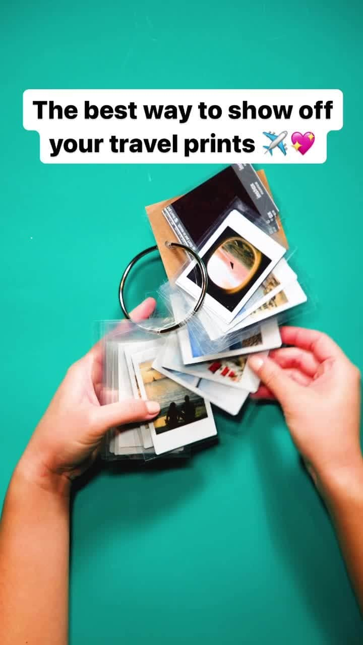 Fujifilm Instax North Americaのインスタグラム：「Our two favourite things: travel & INSTAX ✈💕 Tag your travel buddy in the comments⁠ .⁠ .⁠ .⁠ #DontJustTakeGive⁠ #InstaxMiniPrint⁠ #DIYFlipBook」