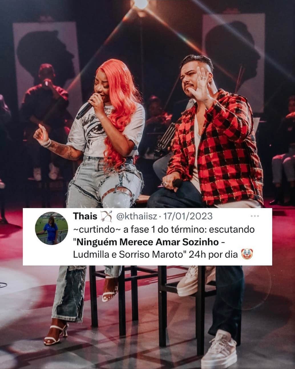 Sorriso Marotoのインスタグラム：「A gente te entende Thais! ♥️😅 #NinguémMereceAmarSozinho」
