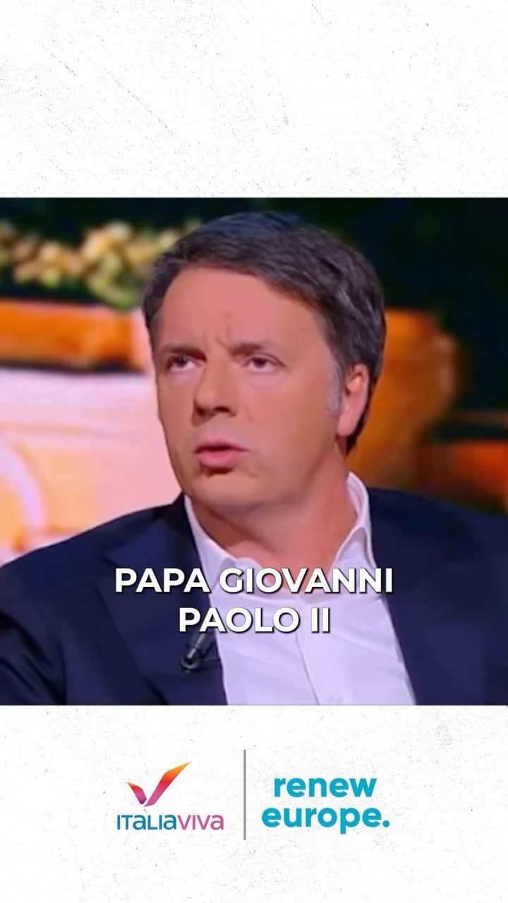 マッテオ・レンツィのインスタグラム：「Vogliono fare una commissione d’inchiesta non per la verità ma contro Papa Giovanni Paolo II. Per me è inaccettabile.」