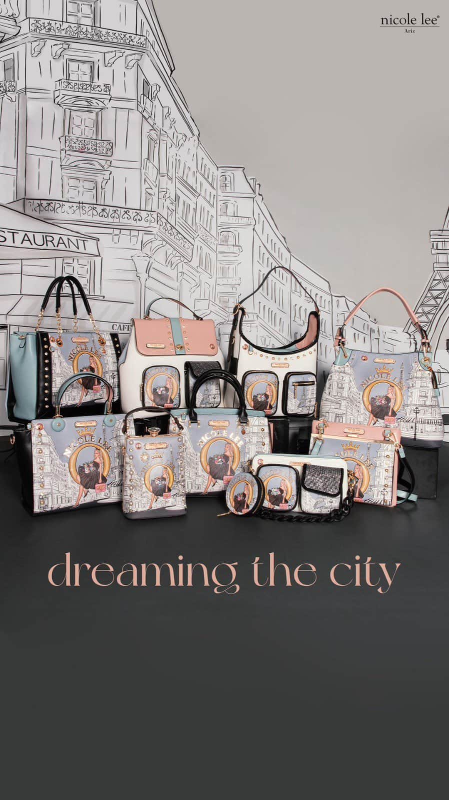 ニコールリーのインスタグラム：「Dreaming the City Collection for Spring/Summer 2023 is out now!🔥presented by Nicole Lee Ariz   📸Credit: @nicolelee.ariz   Which one is your favorite? Tap to shop or visit the link in bio for more! Www.nicoleleeonline.com🛍️  #nicolelee #NLLook #lovemehatemeNL #dreamingthecity #fashioncollection」