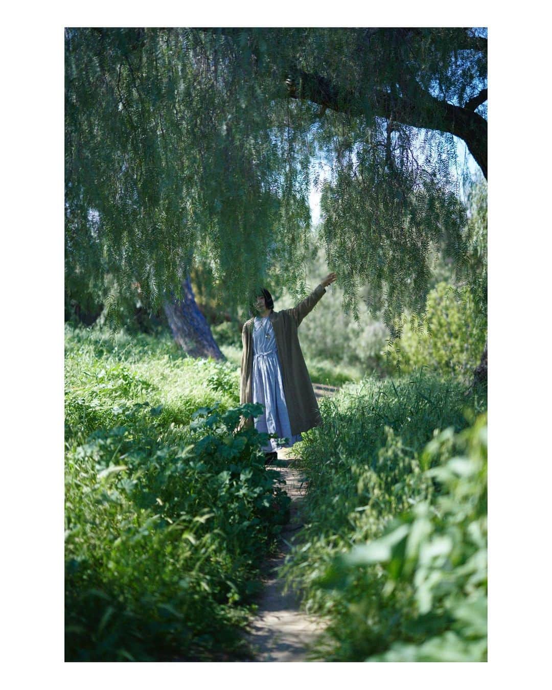 青葉市子のインスタグラム：「March 2023 Elysian Park, LA  📷 @tengoyola   .」