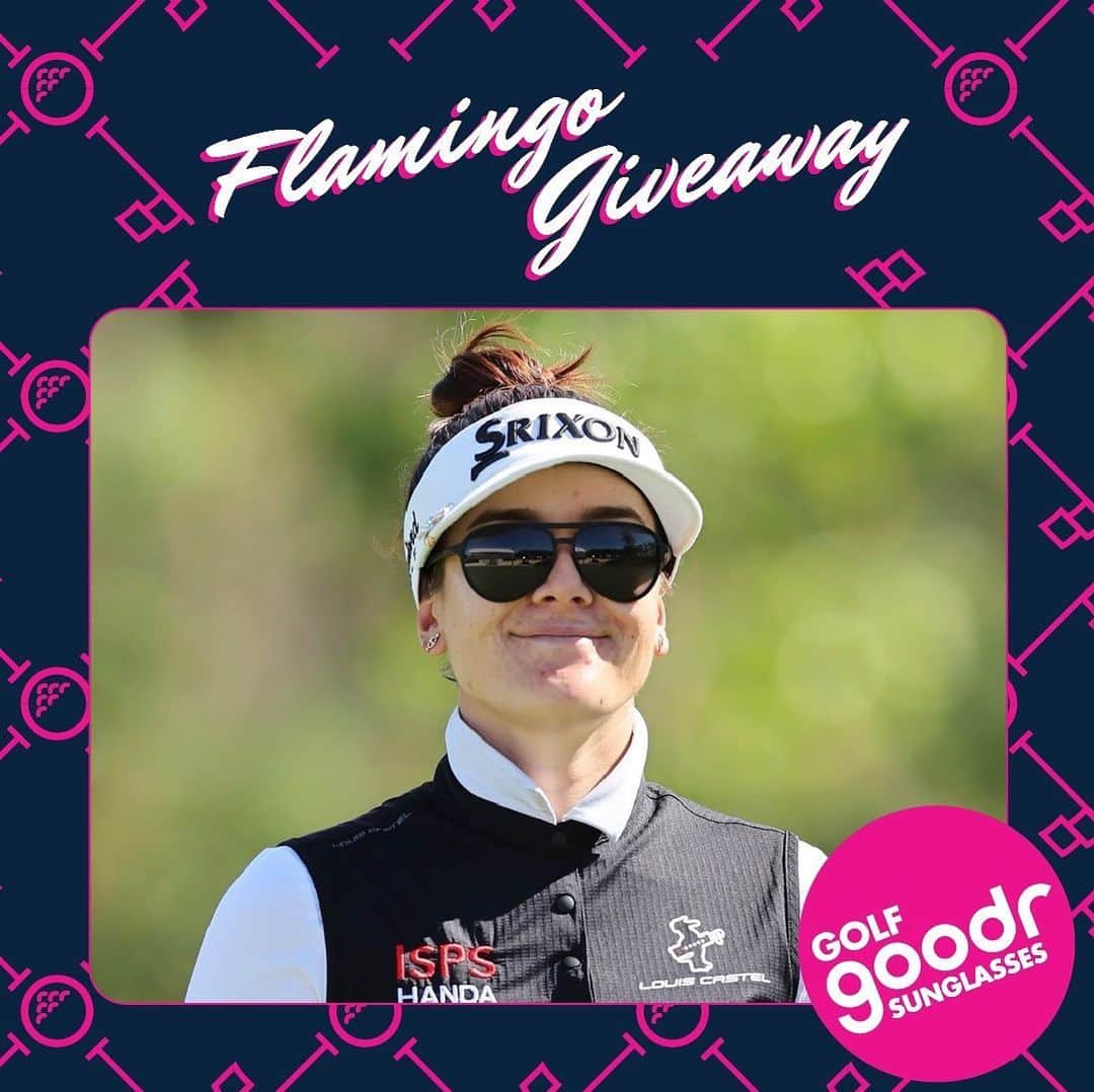 のインスタグラム：「⛳️🦩⛳️ THIS CONTEST IS CLOSED ⛳️🦩⛳  We are excited to announce that Hannah Green will once again be a goodr athlete! To celebrate the partnership, we are giving fans a chance to win tickets to watch Hannah play in-person at Wilshire Country Club during the JM Eagle LA Championship!  Three (3) lucky winners will each win two (2) tickets to attend the JM Eagle LA Championship at Wilshire Country Club on Saturday, April 29.  To Enter - Like this post - Follow @hannahgreengolf & @golfgoodr on IG - Tag a friend who you will take to the event - Comment with one emoji how excited you are to see Hannah Green play in-person!  BORING LEGAL STUFF: Terms and conditions are in the link in our bio. Must be 18+ and in the U.S. If a spam account attempts to contact you, IGNORE IT! All messaging will come directly from @golfgoodr.」