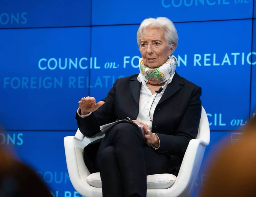 のインスタグラム：「A new geopolitical reality may well lie ahead, which could have profound implications for central bank policymaking.  Grateful to @cfr_org for inviting me and thanks to CFR President Richard Haass for the insightful discussion. Watch back via the link in my bio.  Photo by Don Pollard/CFR」